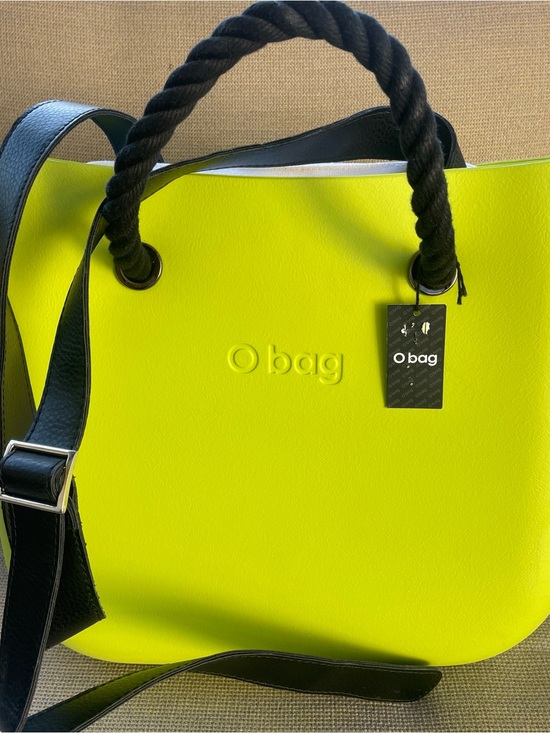 O Bag Handbags - O Bag Classic Italy Interchangeable Tote Bag Canvas Insert & Rope Handles